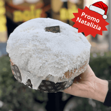 Panettone Artigianale Raffaello Farcito con crema al Cocco (1.2kg)